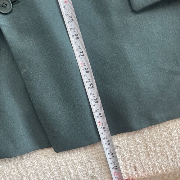 Henley Canada Green Wool Double Breasted Suit Jacket Men’s 40S + 34W Pants Set - Picture 16 of 16